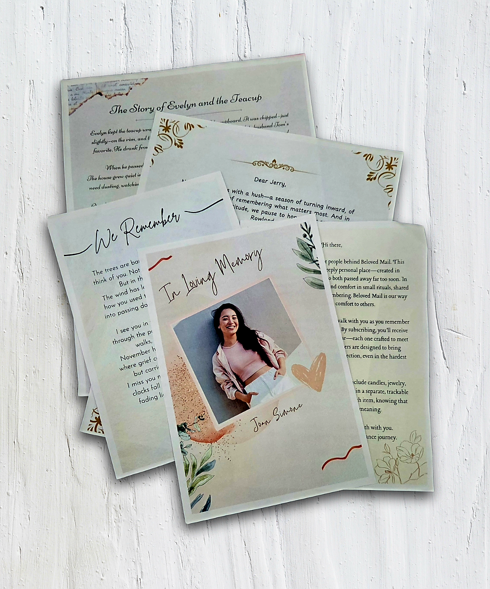 Forever Loved Letters Package