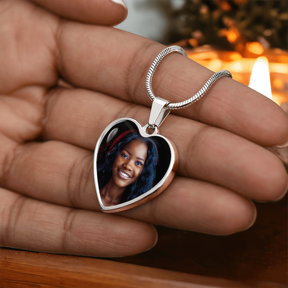 Custom Heart Memorial Necklace