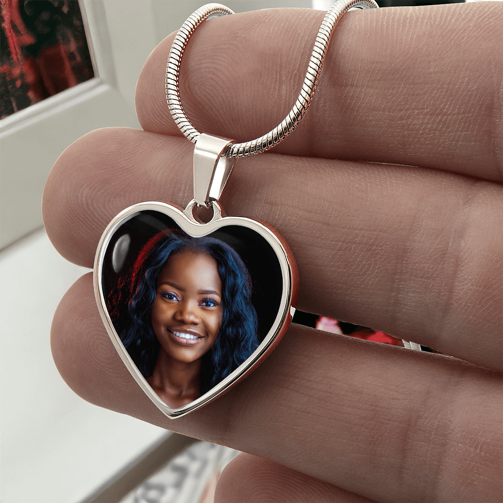 Custom Heart Memorial Necklace