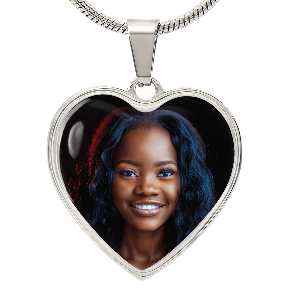 Custom Heart Memorial Necklace