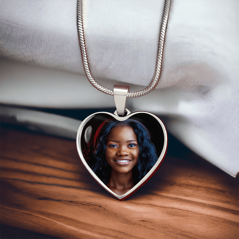 Custom Heart Memorial Necklace