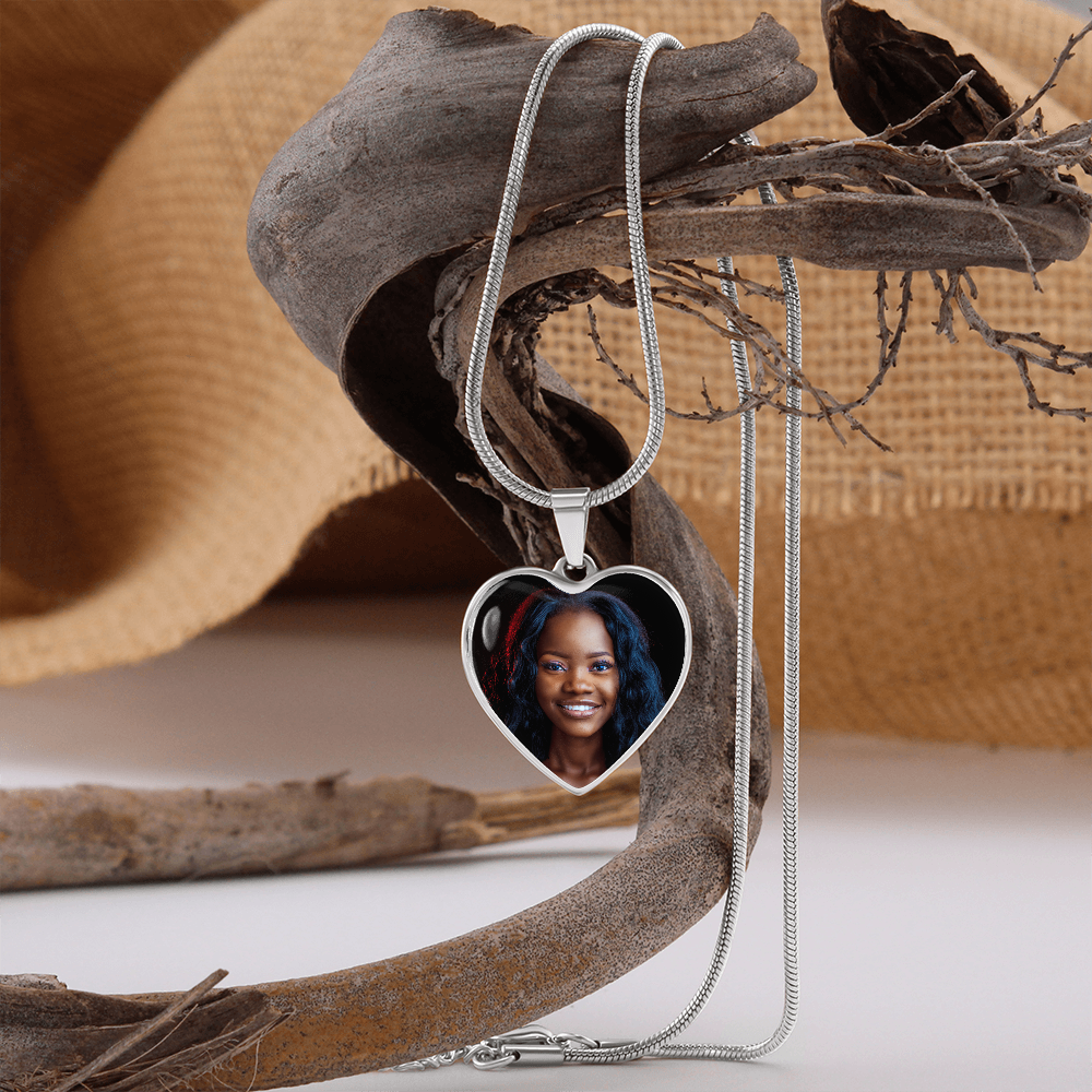 Custom Heart Memorial Necklace