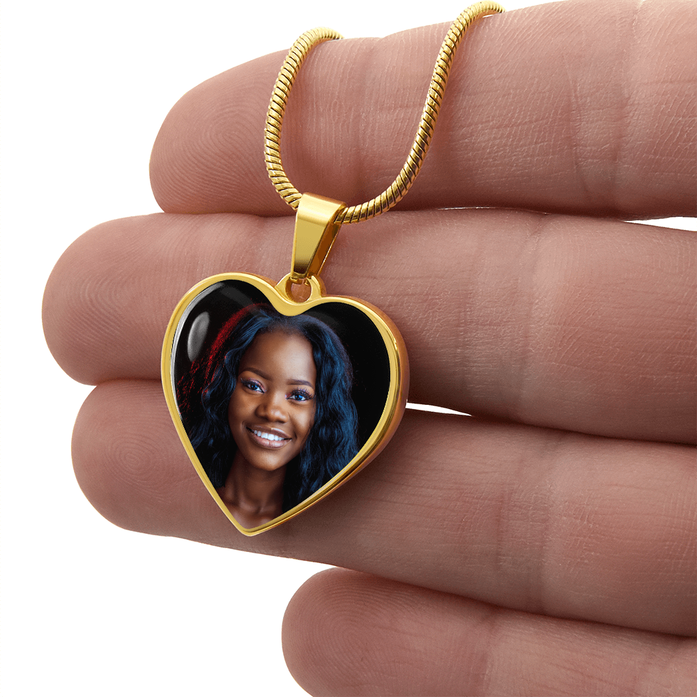 Custom Heart Memorial Necklace