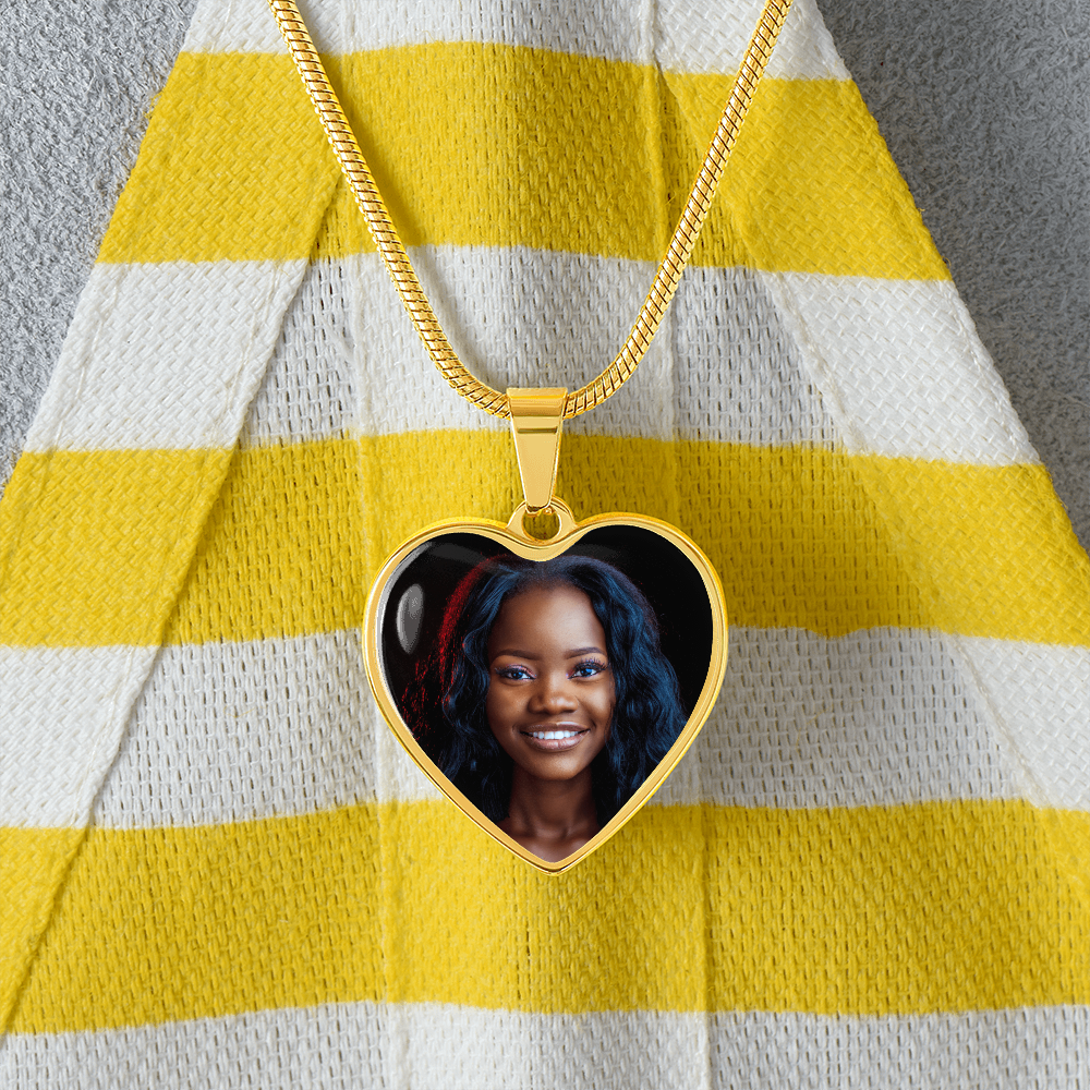 Custom Heart Memorial Necklace