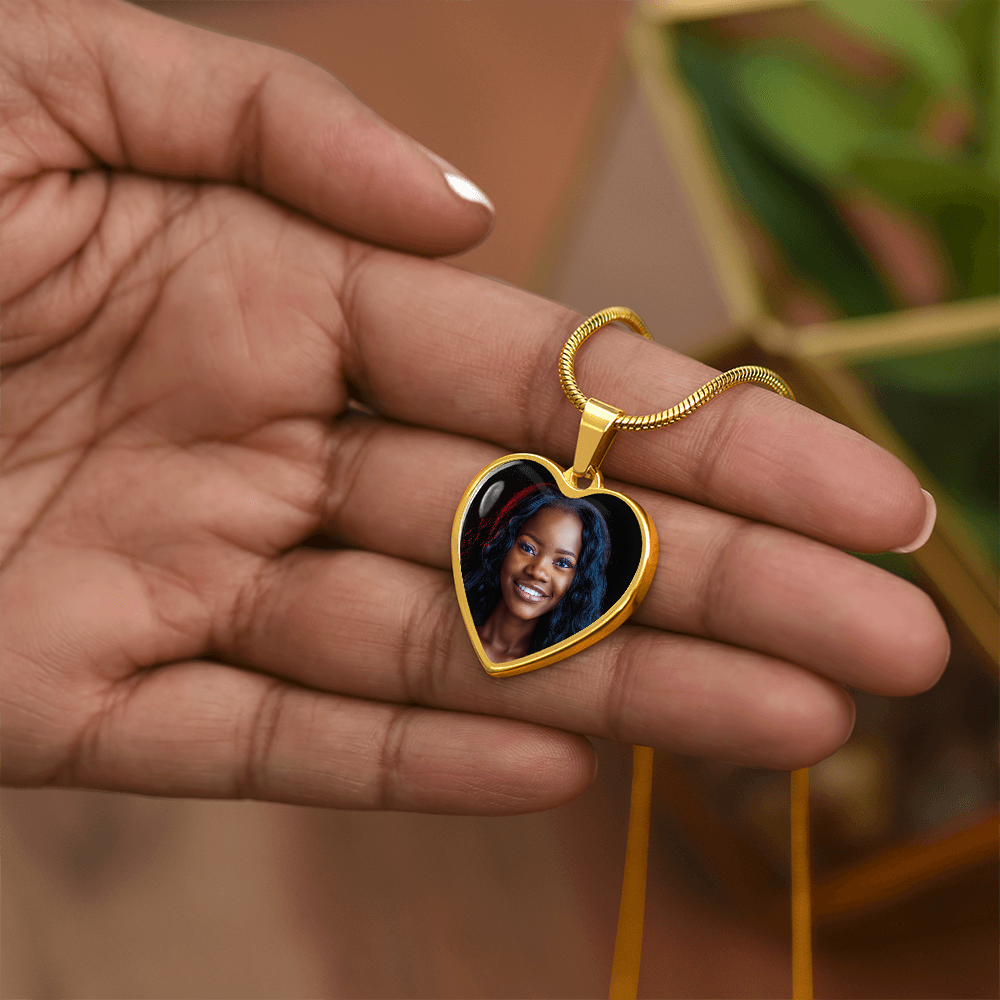 Custom Heart Memorial Necklace