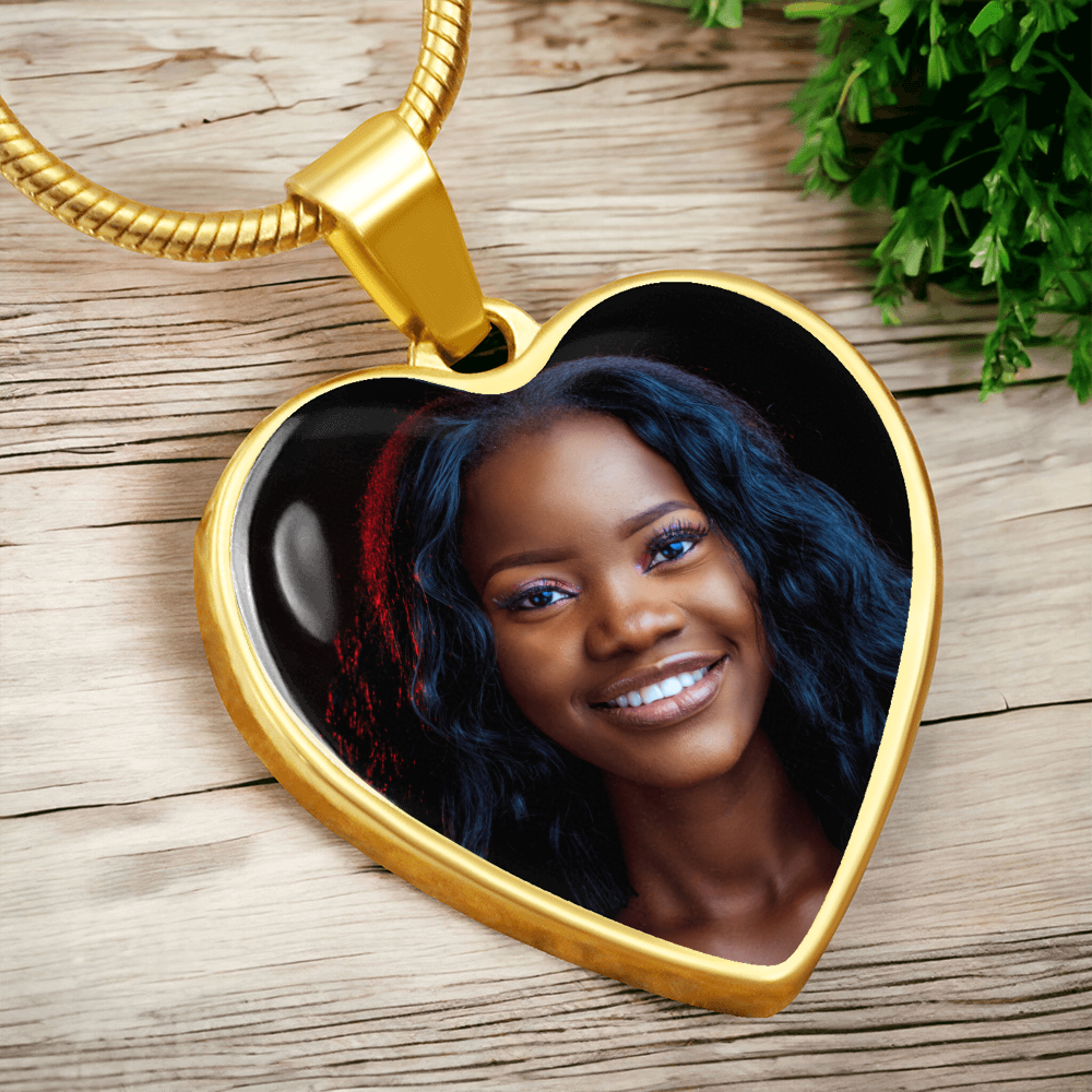 Custom Heart Memorial Necklace