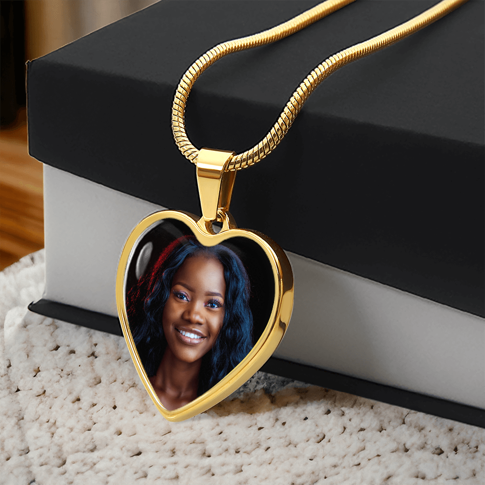 Custom Heart Memorial Necklace