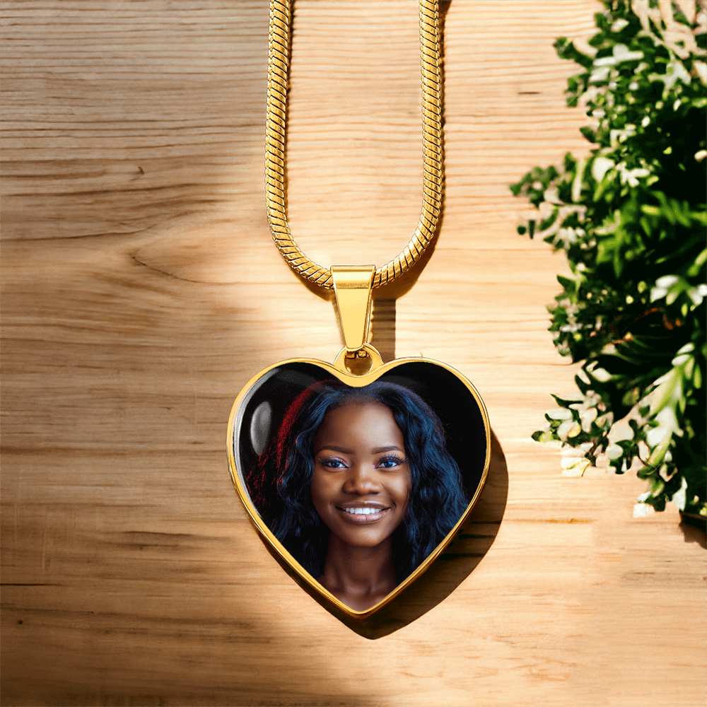 Custom Heart Memorial Necklace