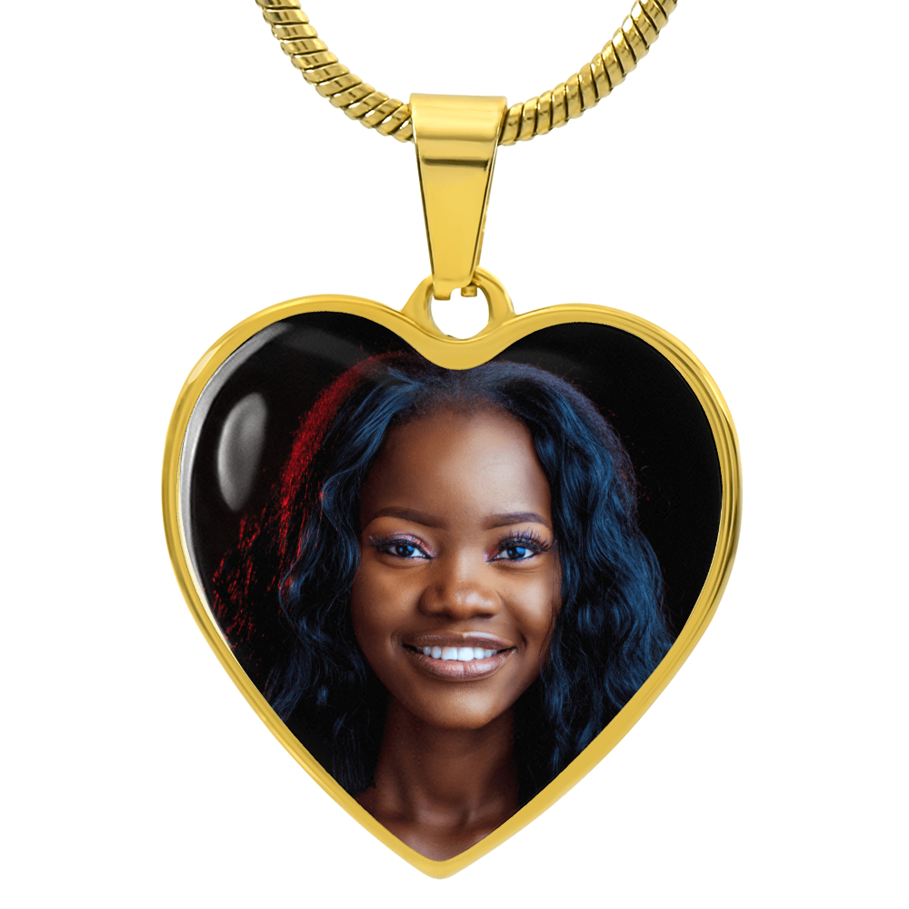 Custom Heart Memorial Necklace