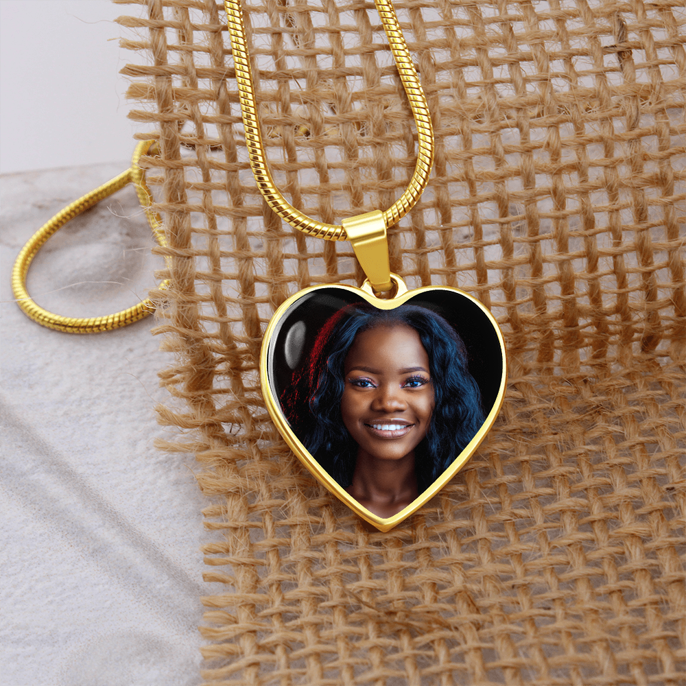 Custom Heart Memorial Necklace