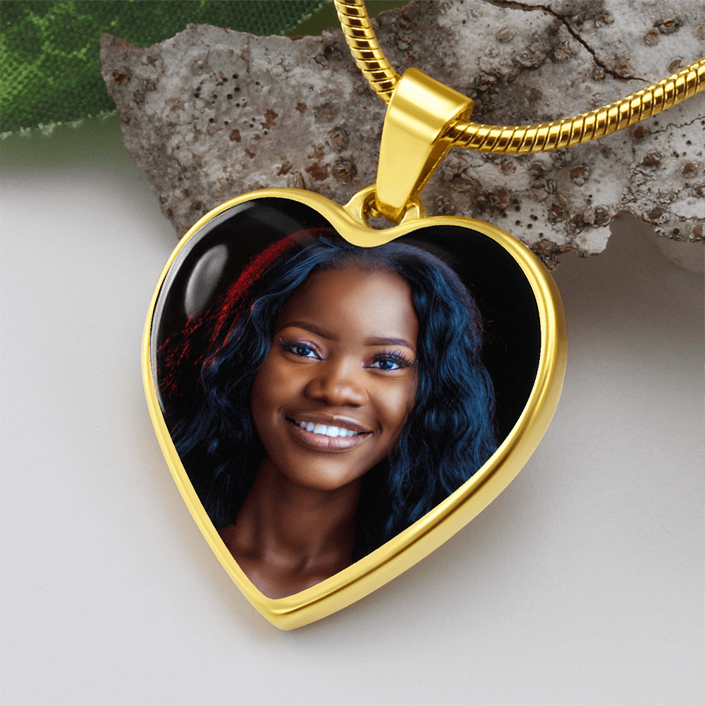 Custom Heart Memorial Necklace