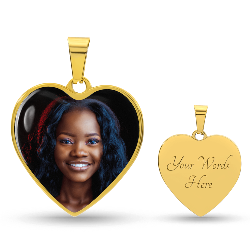 Custom Heart Memorial Necklace