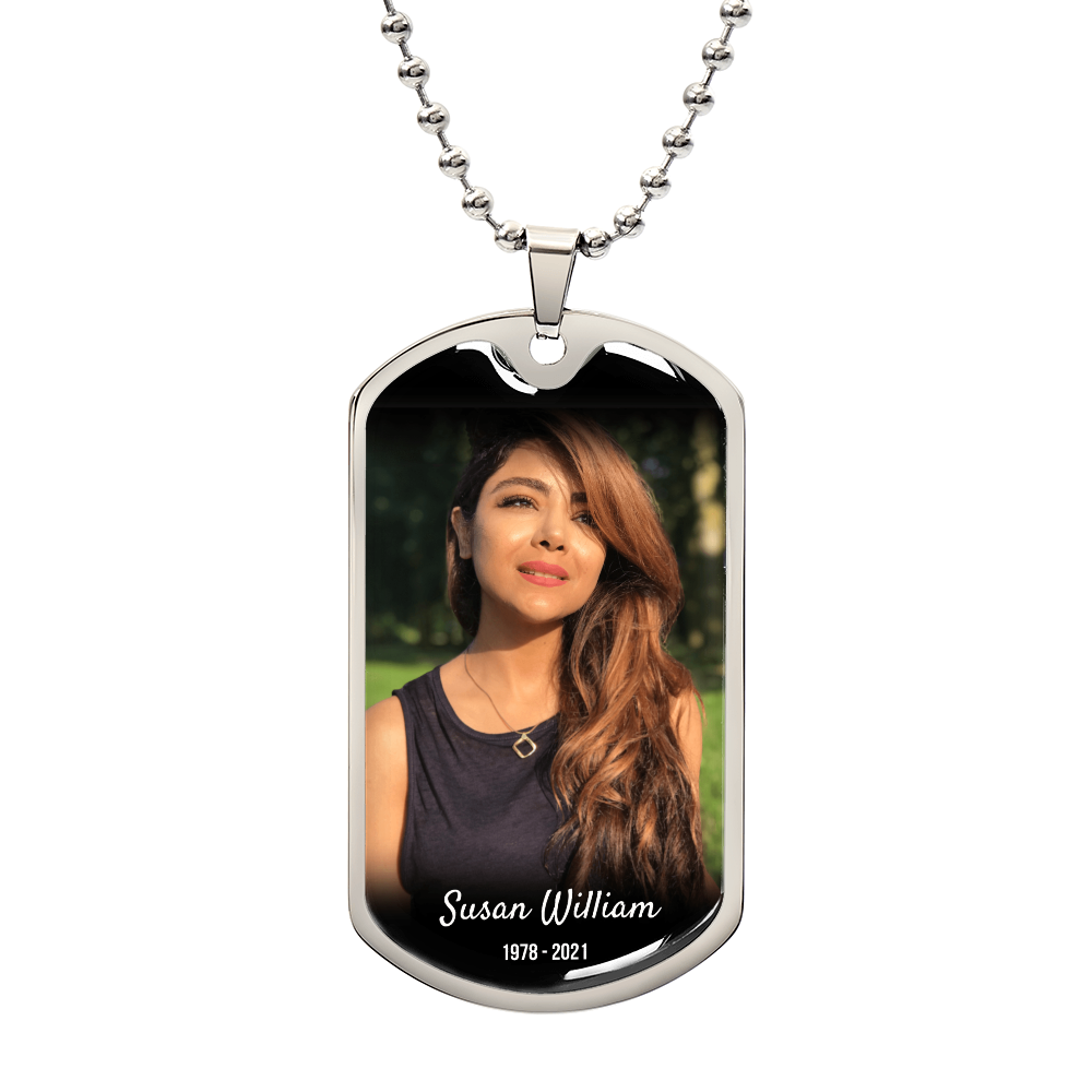 Memorial Dog-tag Necklace