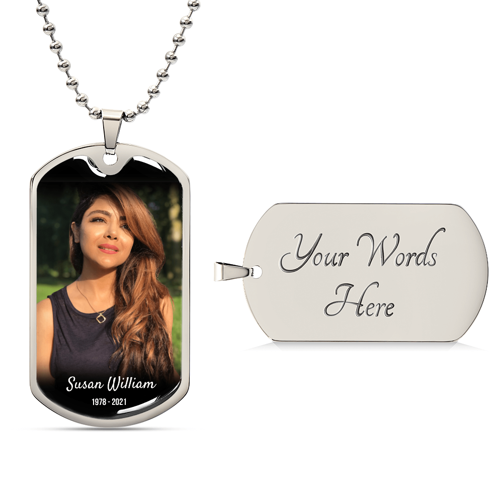 Memorial Dog-tag Necklace