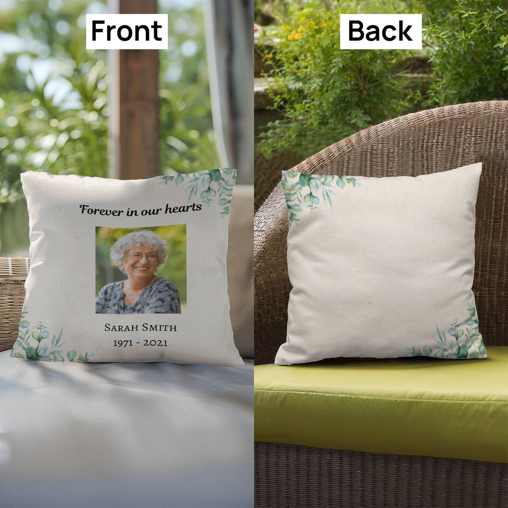 Custom Indoor/Outdoor Memorial Pillow